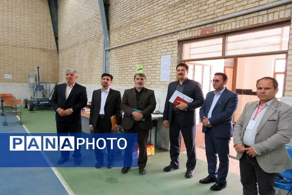 بازدیدهای ستادی از حوزه‌های برگزاری امتحانات نهایی در شهرستان فاروج 