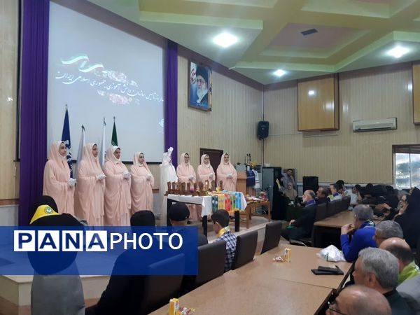 مراسم سالروز تأسیس سازمان دانش‌آموزی در مازندران