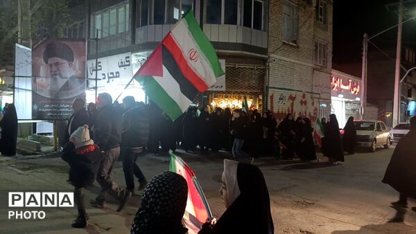 جلوه هایی از حضور باشکوه مردم آشخانه در راهپیمایی