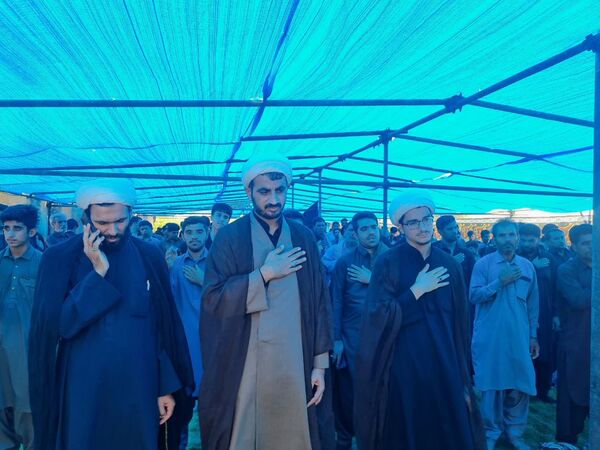 مراسم عاشورای حسینی در شهرستان قلعه‌گنج