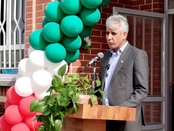  افتتاحیه مدرسه ۶ کلاسه نسیم دانایی روستای فدافن