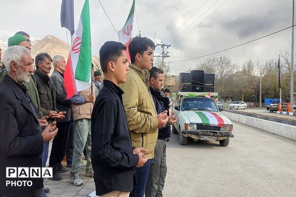 راهپیمایی اربعین شهادت قائد امت در شهر بار نیشابور-۲