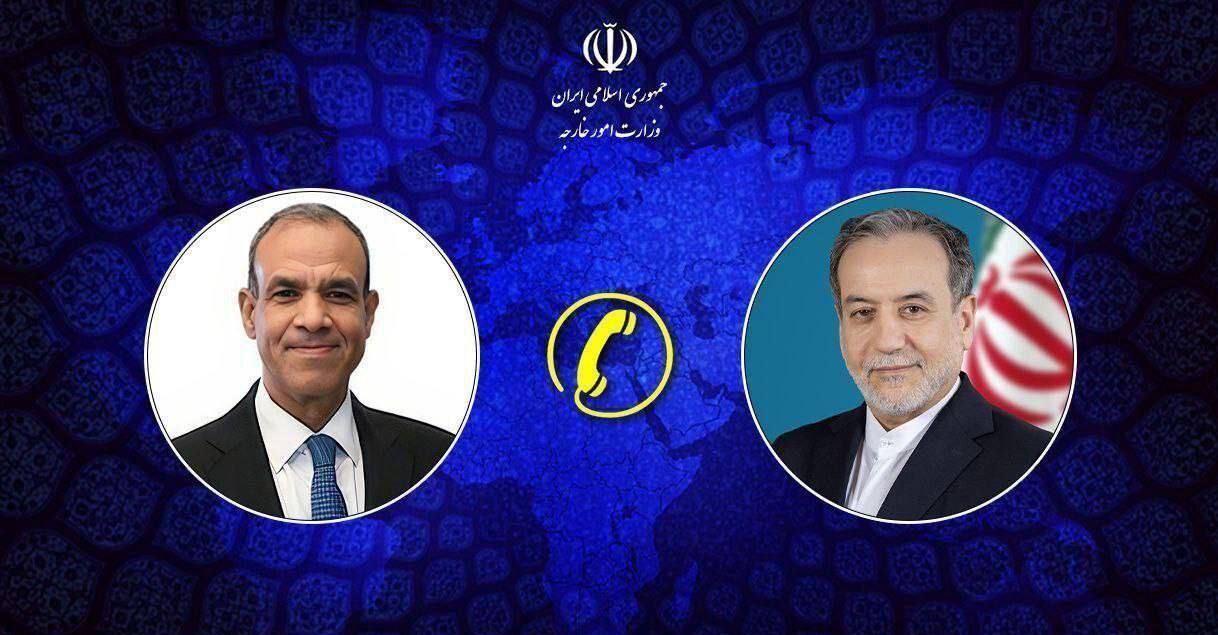 گفت‌وگوی تلفنی وزرای امور خارجه ایران و مصر
