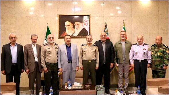 مسئولان سازمان قضایی نیروهای مسلح با امیر موسوی دیدار کردند