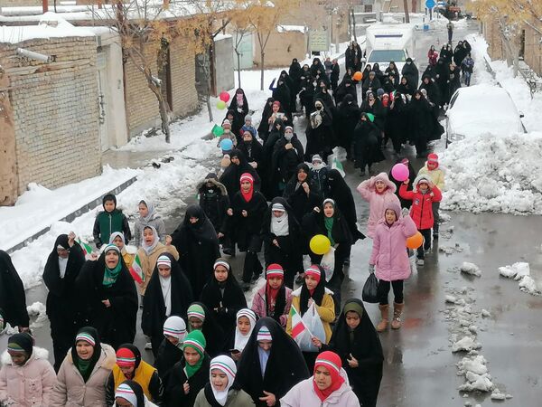 راهپیمایی ۲۲ بهمن، تجلی اتحاد و اراده ملی در بایگ
