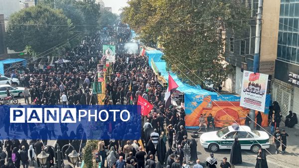 برپایی موکب عشاق الحسین سازمان دانش‌آموزی شهر تهران