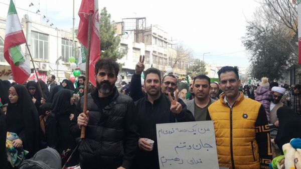 جلوه هایی از راهپیمایی جشن پیروزی انقلاب در شهر قم