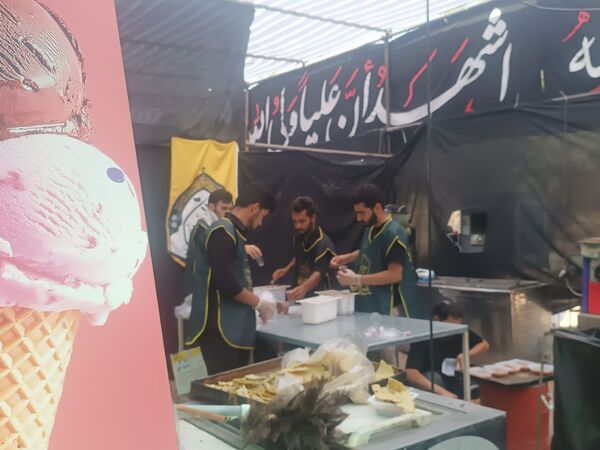 موکبی با رنگ و بوی مقاومت و شهادت 