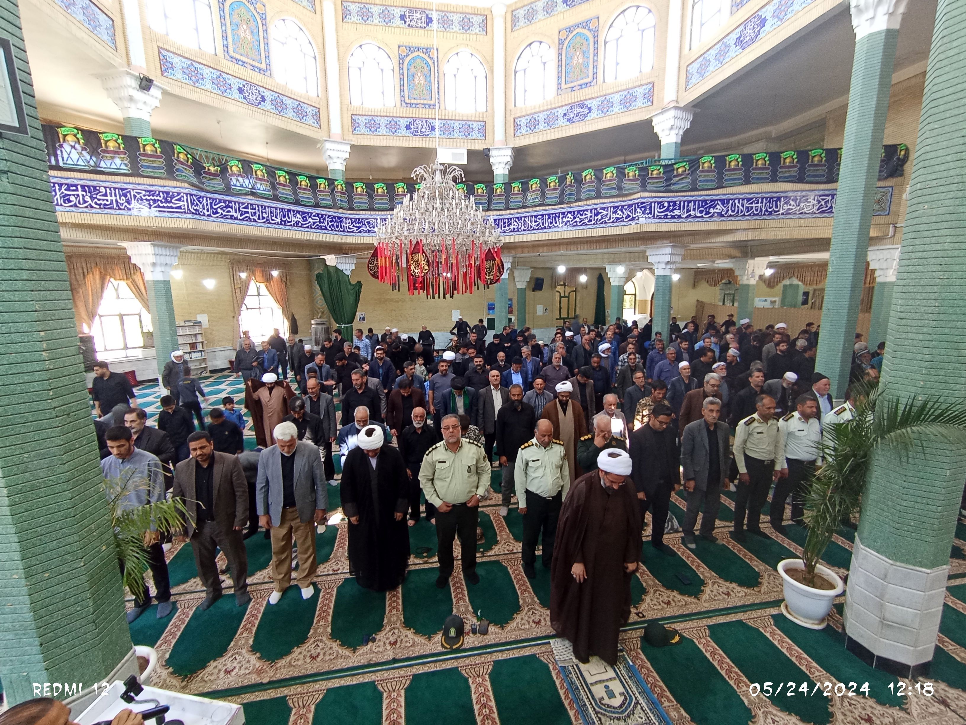 برگزاری نماز عبادی سیاسی جمعه در شهرستان باخرز 