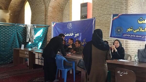 میز خدمت اداره آموزش و پرورش نیشابور در هفته دوم آبان ماه 