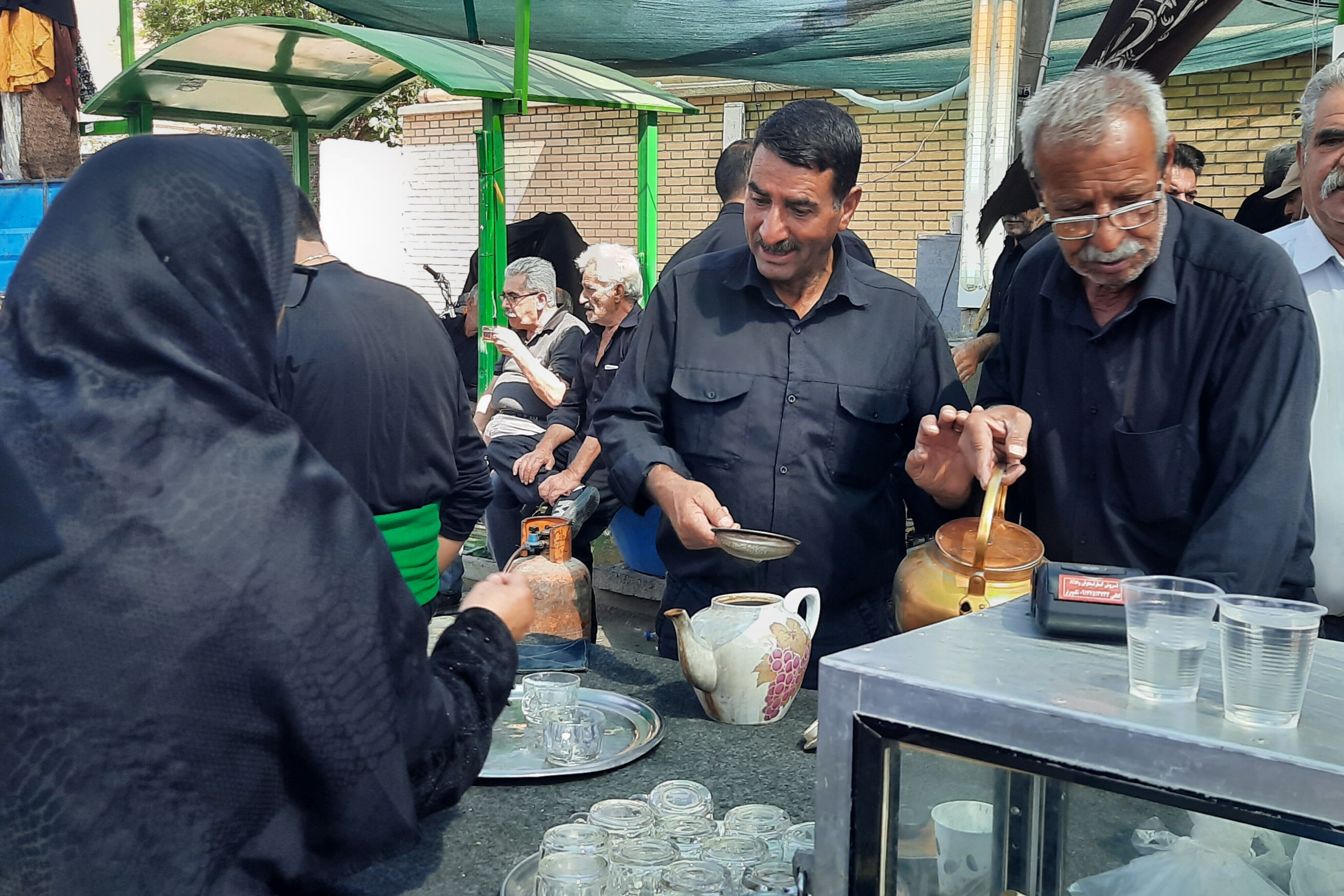 گام‌های عاشقی جاماندگان اربعین از صغاد تا حرم امامزادگان بهمن