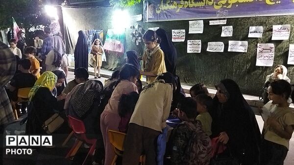 موکب بسیج دانشجویی دانشگاه فرهنگیان در نود و نهمین شب 