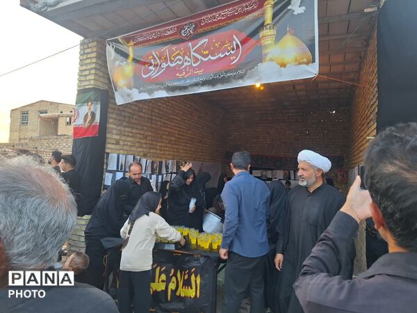 مراسم عصر روز عاشورا در روستای احمد آباد