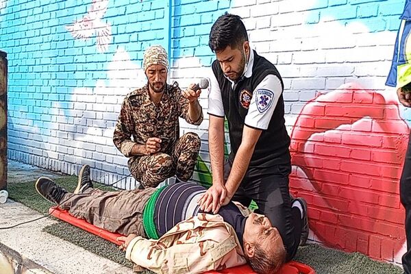 برگزاری رزمایش امداد و نجات در نیشابور