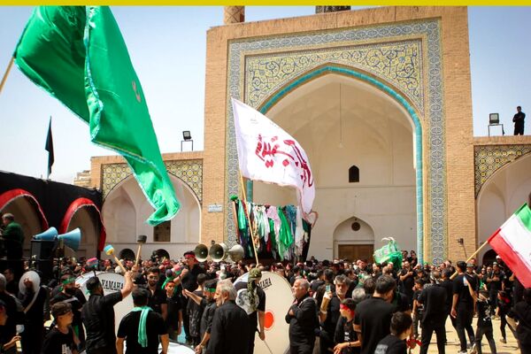 مراسم عاشورای حسینی در مشهد اردهال کاشان