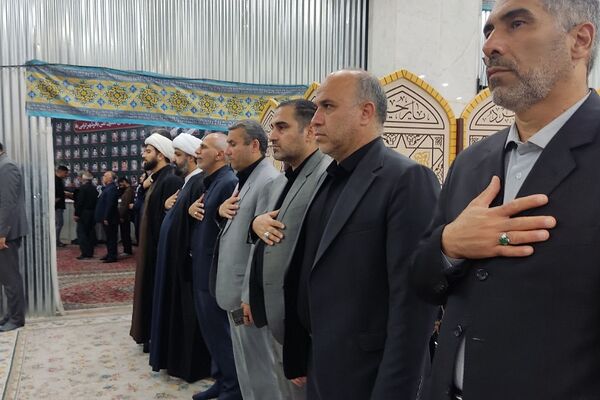 مراسم یادبود شهادت رئیس‌جمهور محبوب ایران و همراهانش در مصلی باقرشهر 