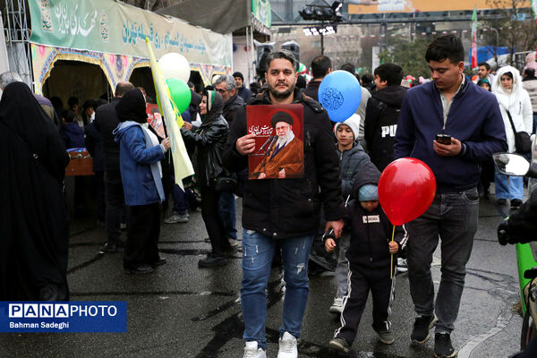 جشن خیابانی نیمه شعبان در تهران