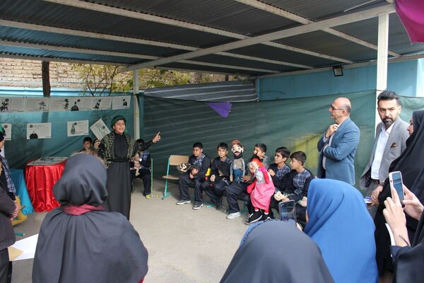  افتتاح جشنواره «امید فردا» در مدرسه شاهد ده دی ورامین