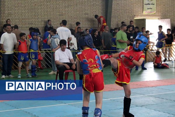 برگزاری مسابقات قهرمانی ووشو استان‌ البرز 