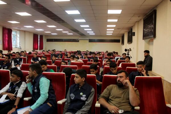 افتتاحیه اردوی ملی خبرنگار مسئله‌محور پانا پسران