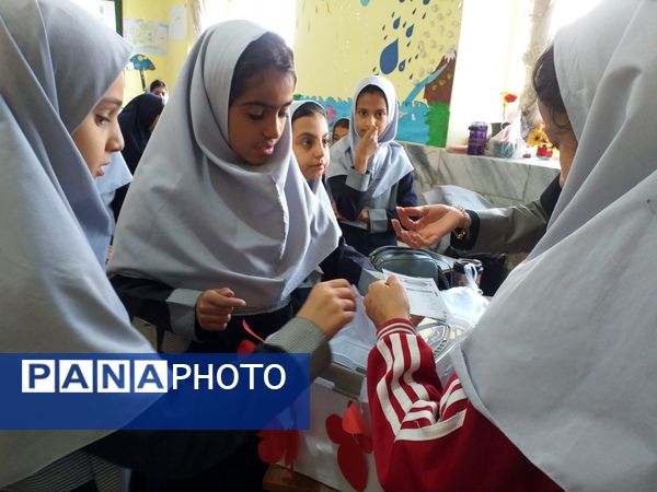 شور و شوق انتخابات شورای دانش آموزی در دبستان دخترانه میمنت زین اقلی