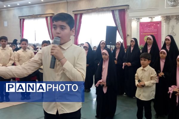 برگزاری جشن میلاد بانوی کرامت در هتل سامان شهرستان قرچک 