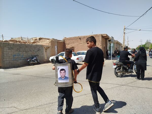 حضور پر شور کودکان و نوجوانان روستای فدافن در هیئت‌ها