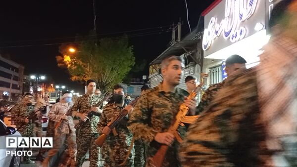 فرهنگیان بسیج ملایری در تجمع اقتدار