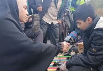  شکوه خدمت‌رسانی به زائران نیمه شعبان