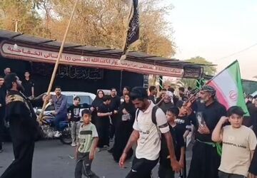 کاروان‌های اربعین از مرز چذابه رهسپار کربلای معلی شدند