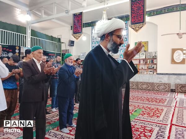 اقامه نماز جمعه عبادی سیاسی  در مسجد جامع شهربار نیشابور
