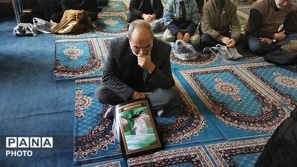 عزاداری مردم نیشابور برای شهادت رهبر عزیز انقلاب اسلامی 