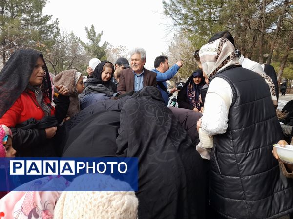 مراسم چراغ برات در بهشت رضا مشهد مقدس 