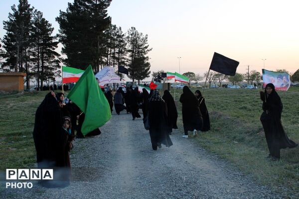 نیشابور غرق در نور استغاثه به مهدی موعود