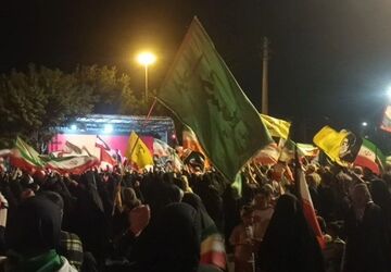 شبِ ایستادگی در قلبِ میدان؛ فریادِ اقتدارِ مردم قرچک خاموش‌شدنی نیست