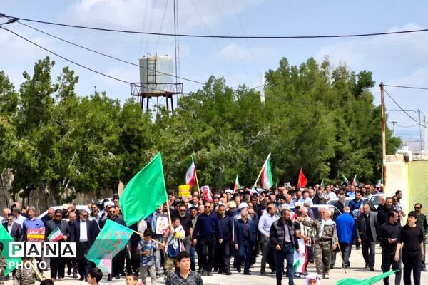 راهپیمایی روز قدس در جویم