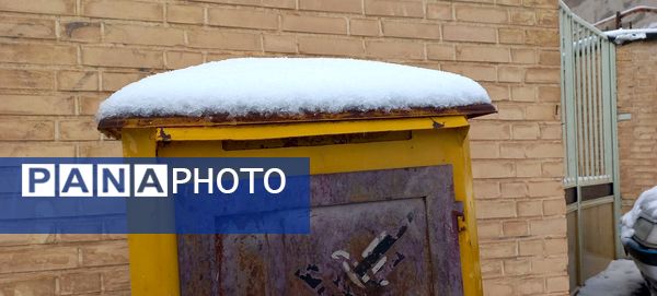 برف پاییزی در کوهرنگ