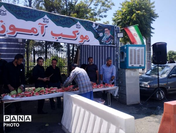 وداع با اقای شهید ایران