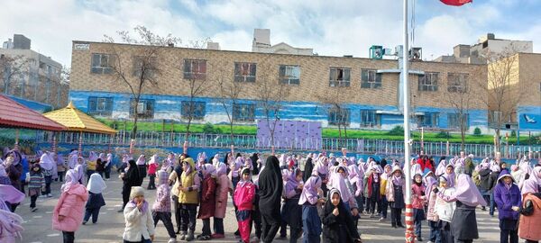 برپایی موکب حضرت رقیه(س) در دبستان شاهد تحقیقی ناحیه۶