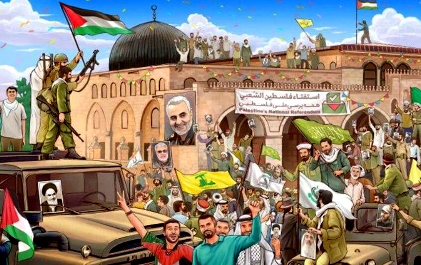 دانش‌آموزان رسانه‌ای قوی برای نشان دادن چهره منفور اسرائیل هستند