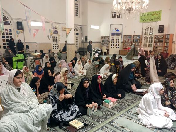 مراسم پرشور اعتکاف دانش‌آموزی در فریدونکنار