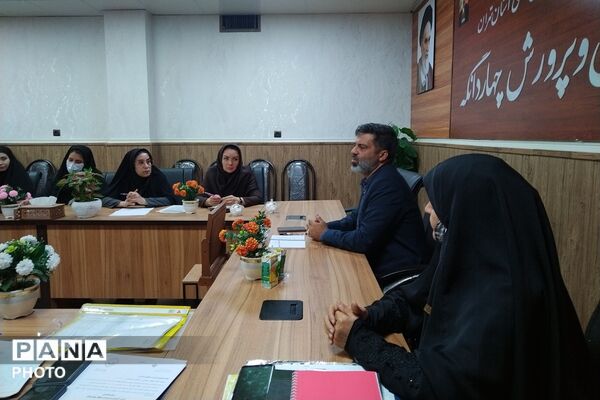 جلسه تبیین برنامه های پرورشی، فرهنگی - هنری و سازمان دانش آموزی