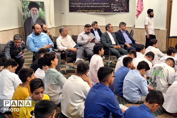 جشن بندگی دانش‌آموزان مدارس منطقه پردیس