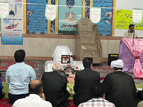 برگزاری مراسم ولادت پیامبر اکرم (ص) و امام صادق (ع) در شهر دهلران