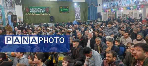 جشن بزرگ ولادت امام جواد (ع) در سالگرد عملیات کربلای پنج در بیت الجواد شیروان