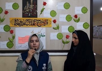 برگزاری افتتاحیه طرح مصباح الهدی در مدرسه پروین اعتصامی 