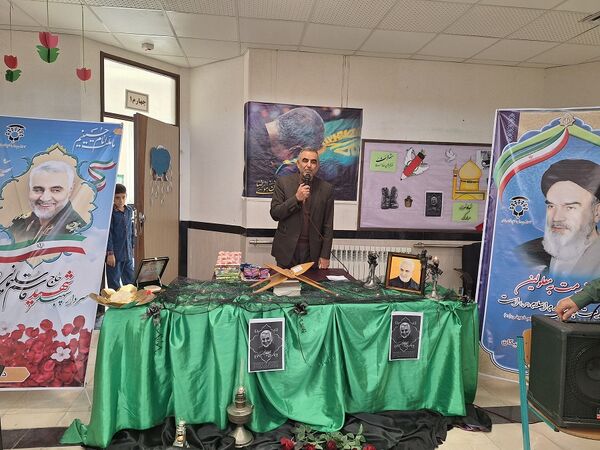 نواختن زنگ مقاومت در دبستان استثنائی نیکان بجنورد  
