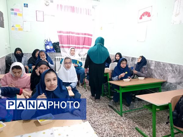 مراسم عزاداری ایام فاطمیه در مدرسه شهید خاقانی شیروان