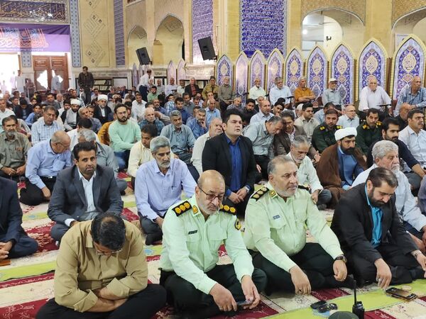 نماز جمعه شهرستان دارالصابرین بم 