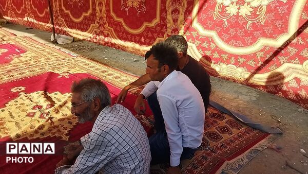 تعزیه خوانی در خیابان طالقانی نیشابور 